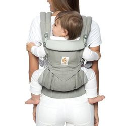Ergobaby Adapt Baby Carrier, Infant To Toddler Carrier, Multi-Position, Premium Cotton, Pearl Grey

￼

￼

￼

￼

￼

No spoken audio

Adapt how to wear

