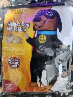 Weiner dog inflatable