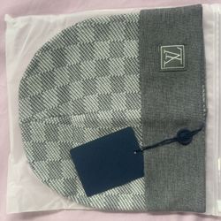 Gray LV Beanie