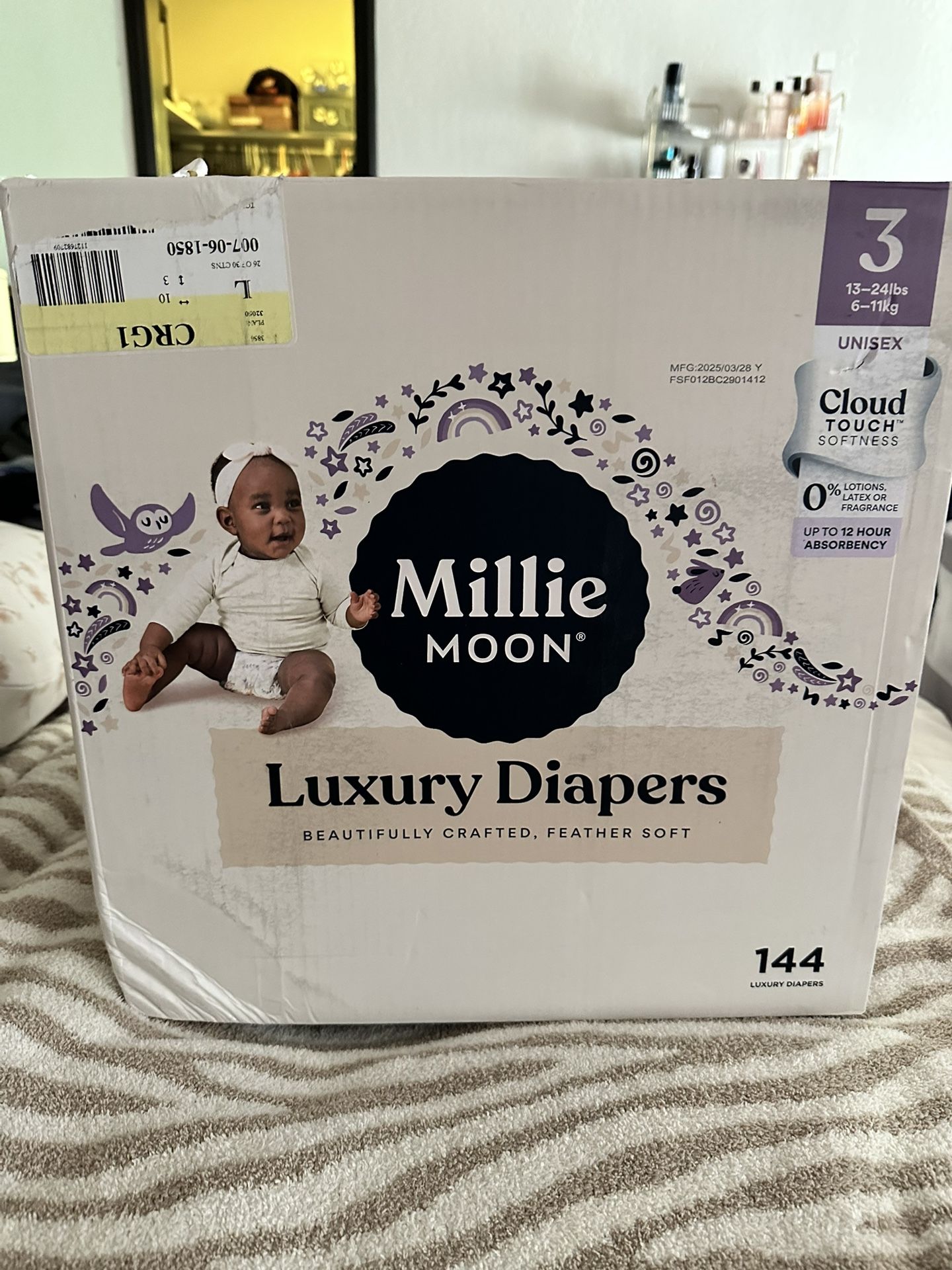 Millie Moon Sz 3 diapers