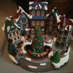 Musical Christmas Village
