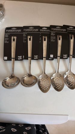 Farberware Platinum Stainless Steel Kitchen Utensil Set