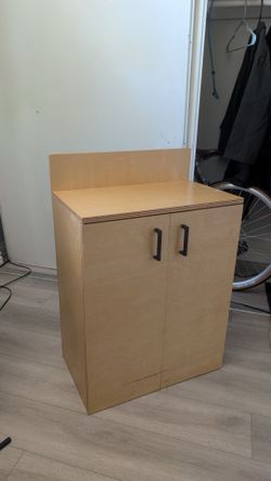 Solid Wood Computer Cabinet