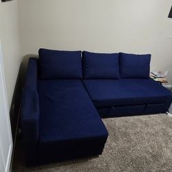 Ikea Convertible Couch w/Storage