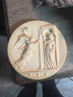 8.5 alabaster plate studio Dante de Volteeadici