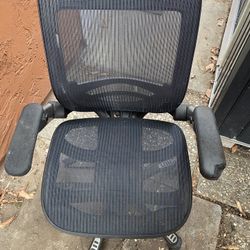 Nice dirty office chair on wheels