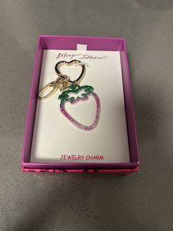 New Betsey Jonson strawberry Bag charm