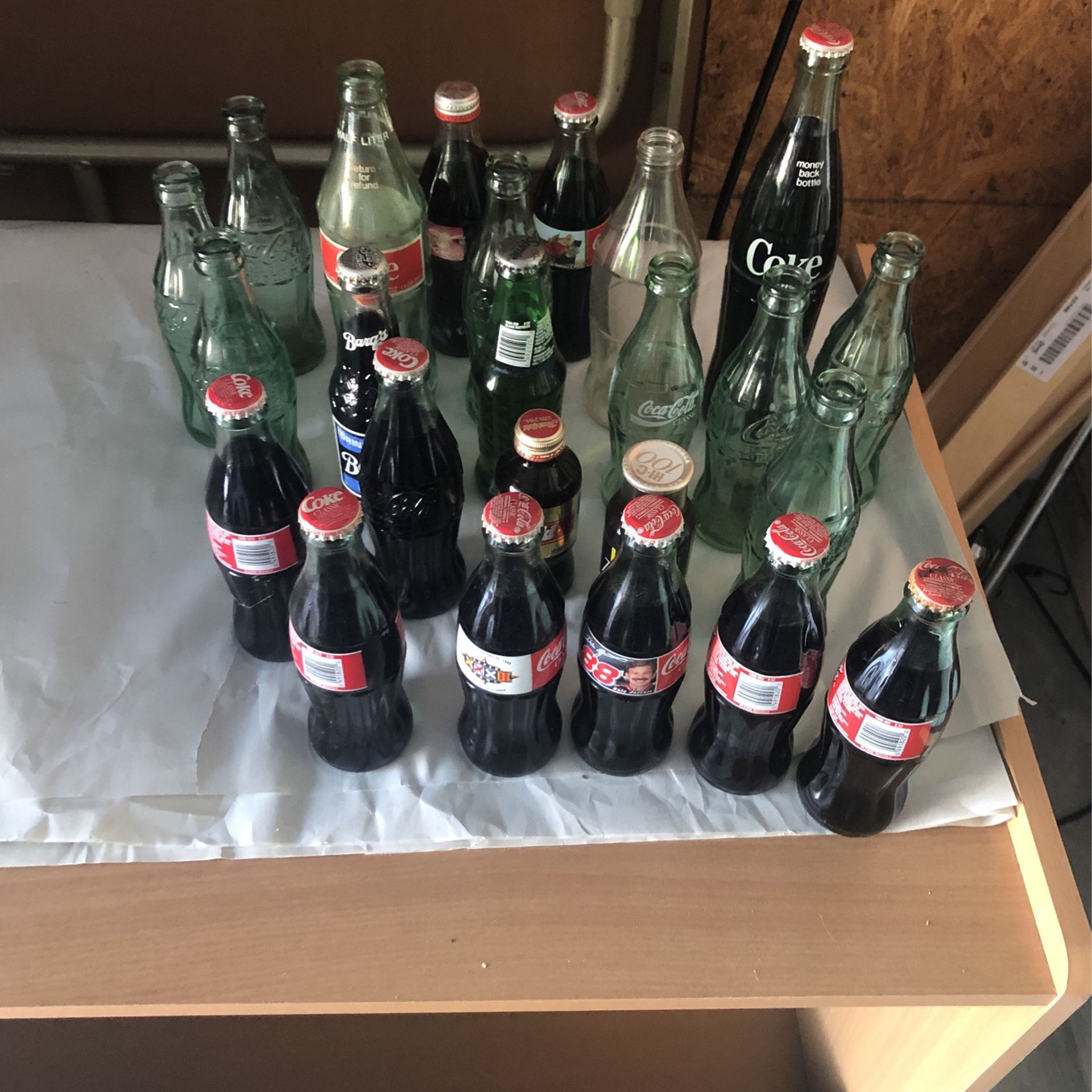 Lot Of 24 Coca Cola Coke Bottles