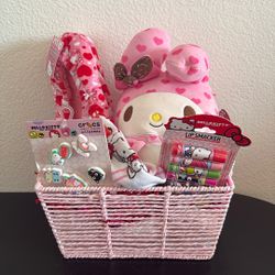 Valentine gift basket 