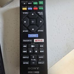 Sony Remote Control 