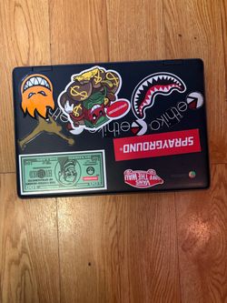 Google Chromebook Laptop with Stickers