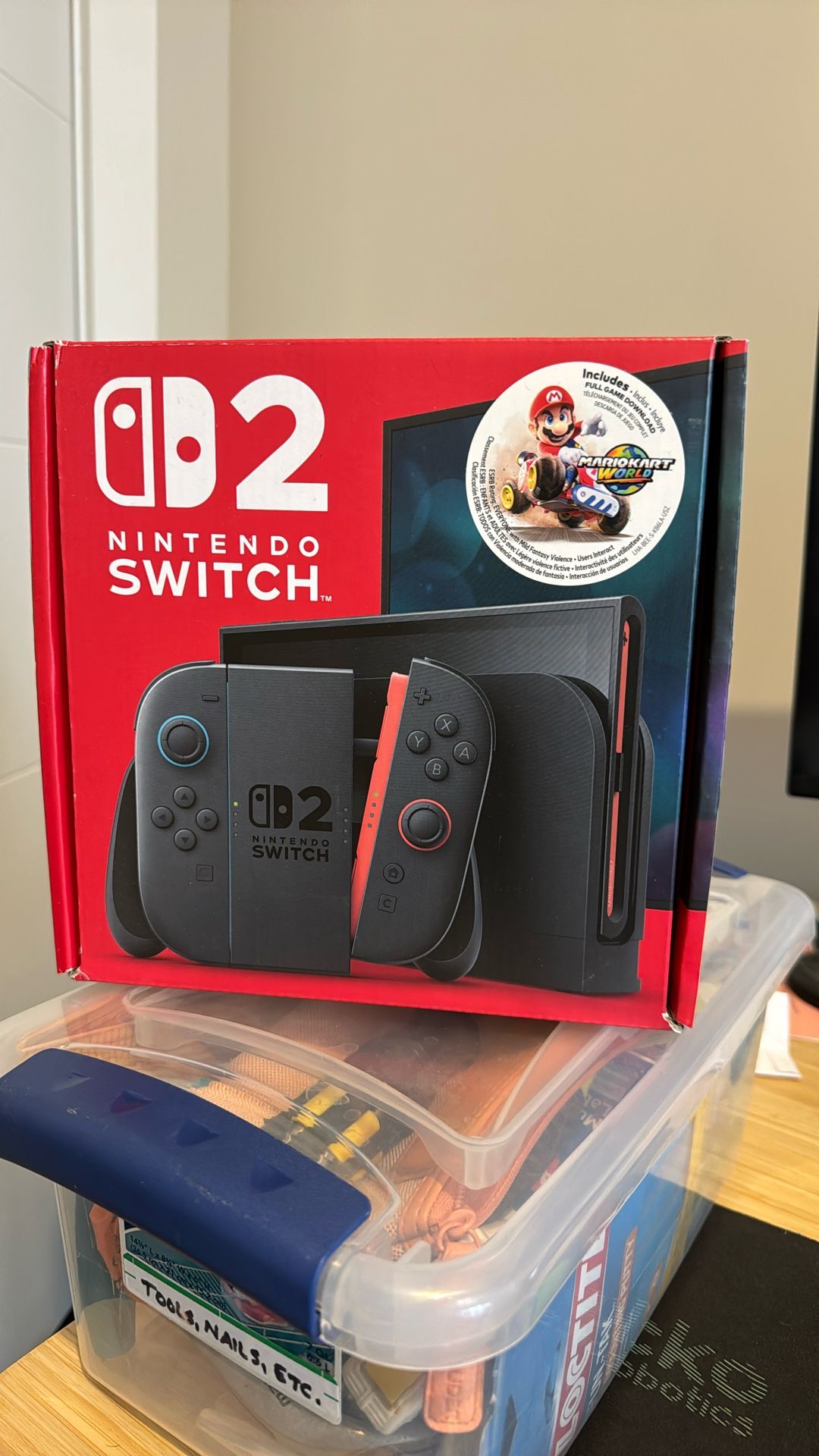 Nintendo switch 2 With Mario Carl