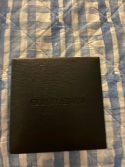 Giorgio Armani sterling silver cufflinks