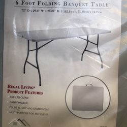 Brand New Folding Table