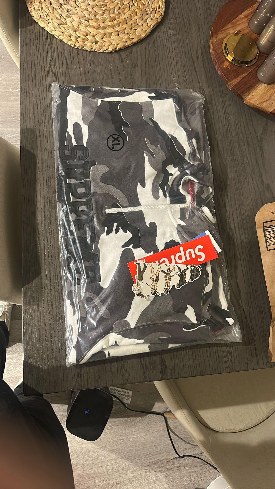 Supreme half zip Korea Size XL