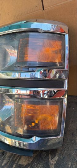 2014 2016 Silverado 1500 headlight left side