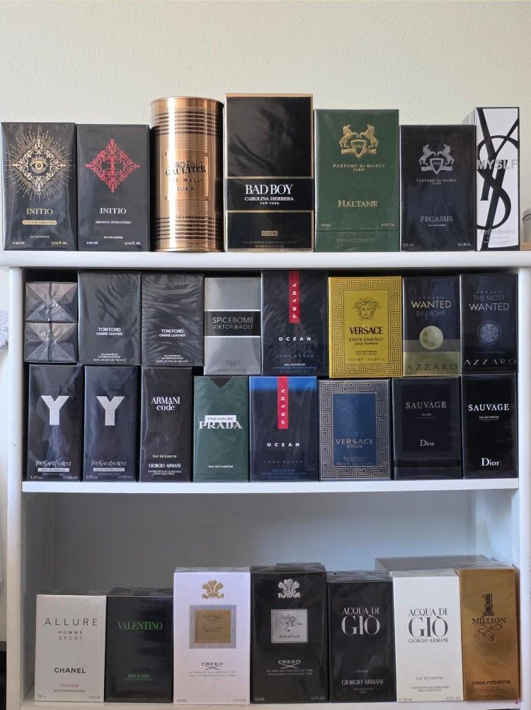 Colognes and perfumes