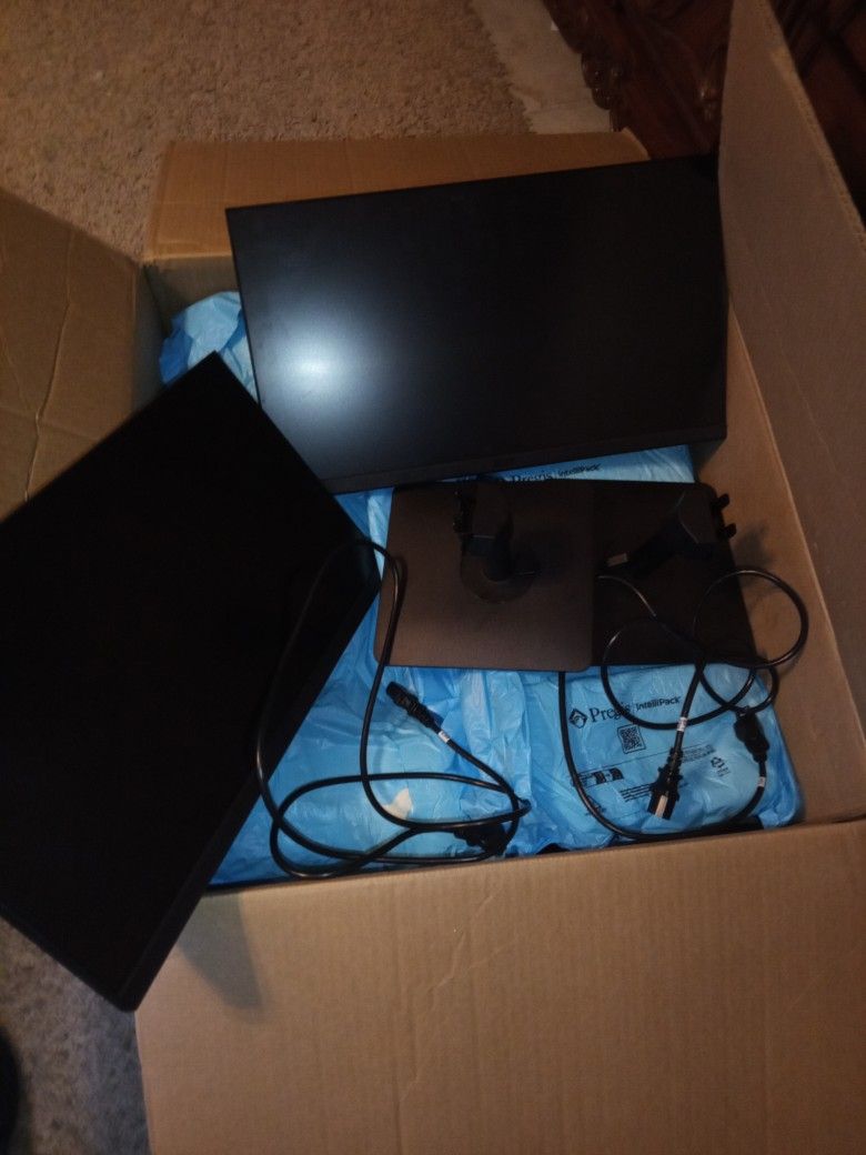 Two Acer Computer Monitors