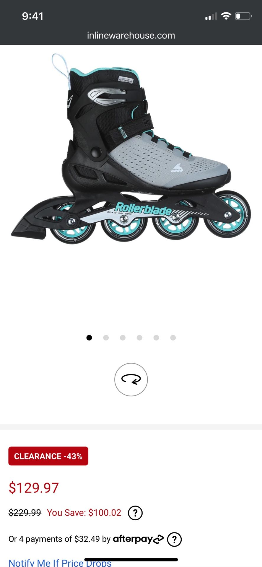 Rollerblade Zetrablade Elite size 8