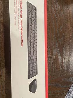 Lenovo - 4X30T25785 Professional Ultraslim Wireless Combo Keyboard and Mouse- US English