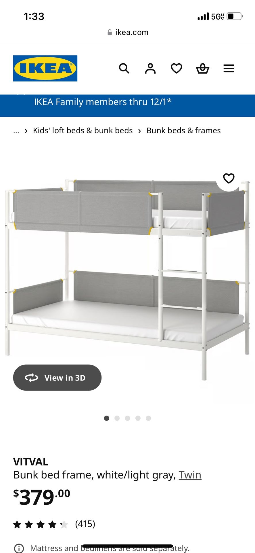 Ikea Bunk Beds 