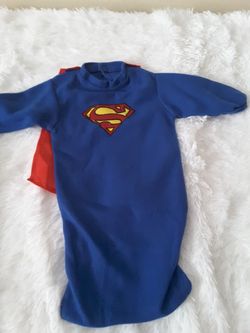 Baby Superman Halloween costume size 0-6 m