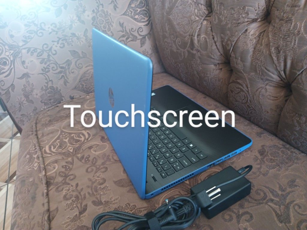 Laptop HP-15-core i3-7th Gen Touchscreen Como Nueva Rápida.