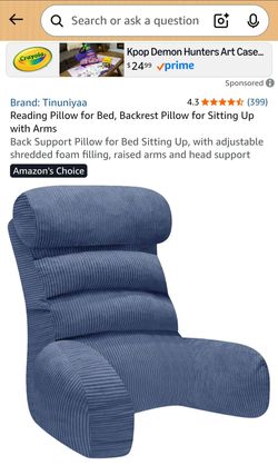 Reading Pillow/Back Support Pillow NEW