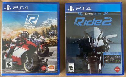 Sony PlayStation 4 video games Ride 1 & 2 Factory Sealed