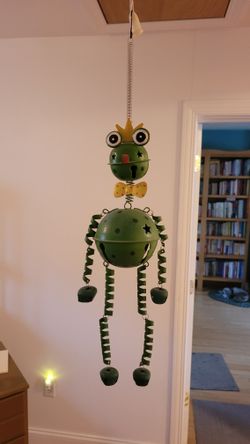 🐸 FROG ON A SPRING