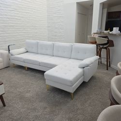 L-Shaped Sofa 