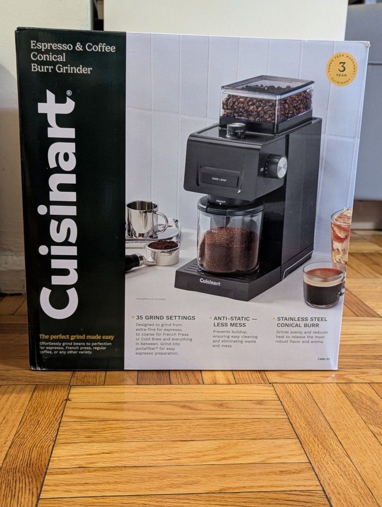 Cuisinart Espresso Coffee Conical Burr Grinder