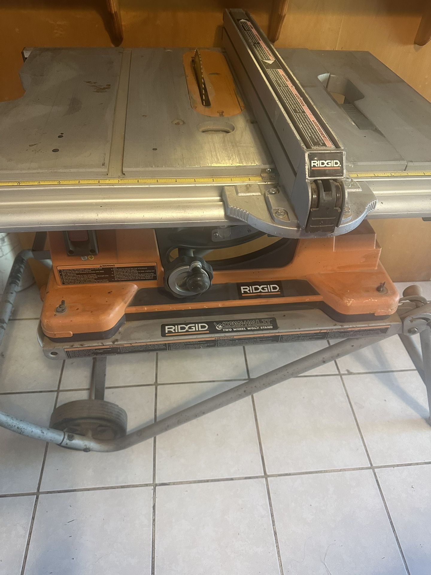 Ridgid Table Saw