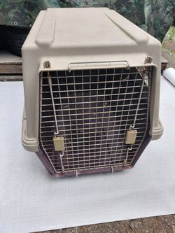 Vintage extra large dog crate/kennel