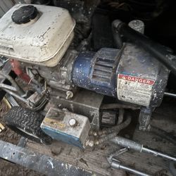 Painting Equipment Trailer And Tool Dry Wall Stuff 