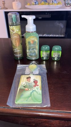 Disney Bath And Bodyworks Tiana Lot 
