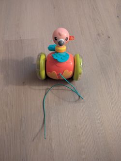 Fisher-Price Paradise Pals Pull-Along Flamingo Pre-owned 