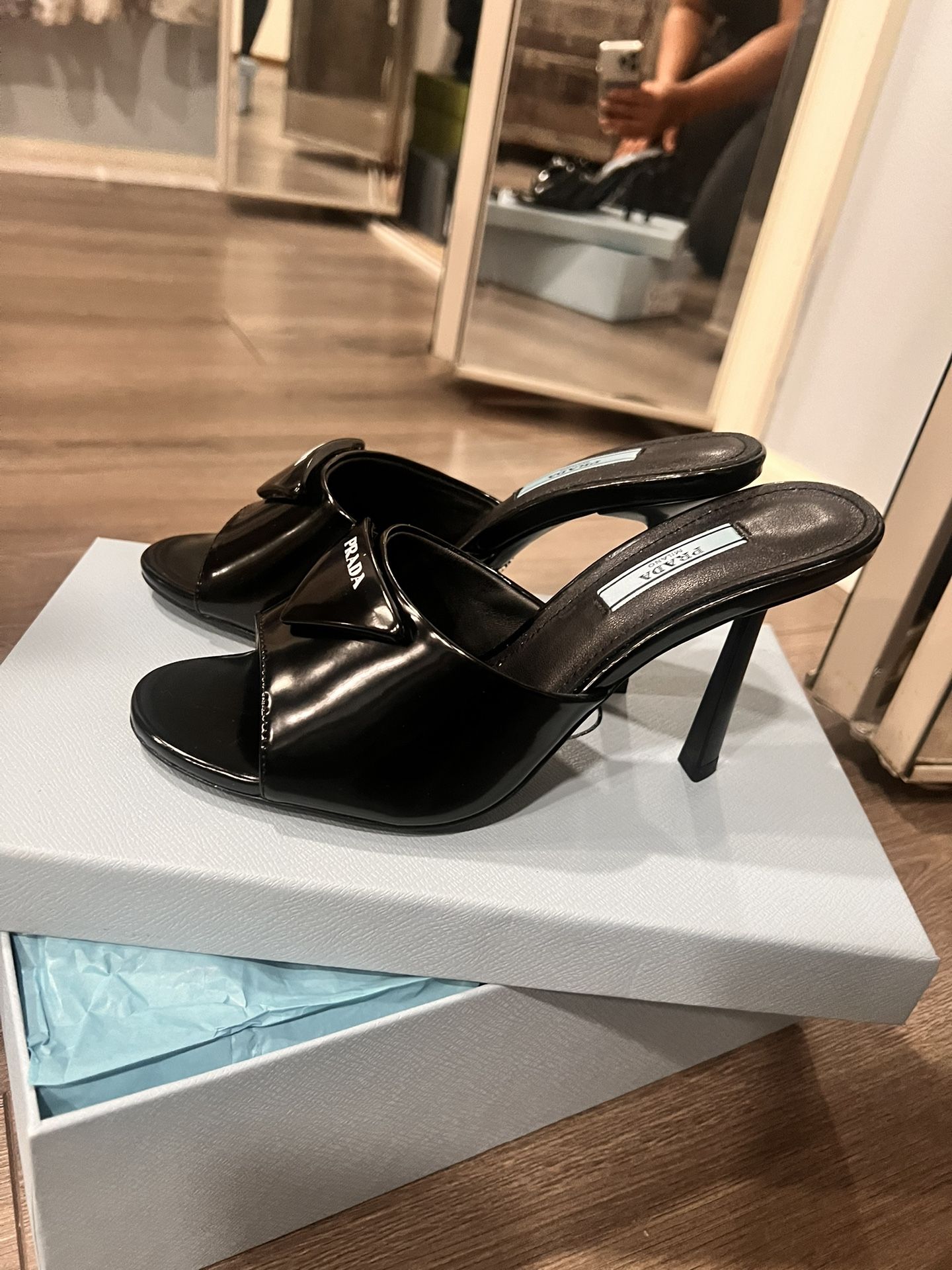 Women Mule Heels 6.5
