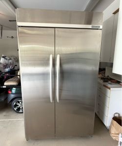 KitchenAid Stainless Steel Side-by-Side Refrigerator