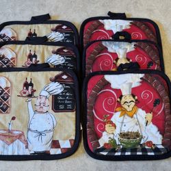 Lightly Used Chef Pan Holders