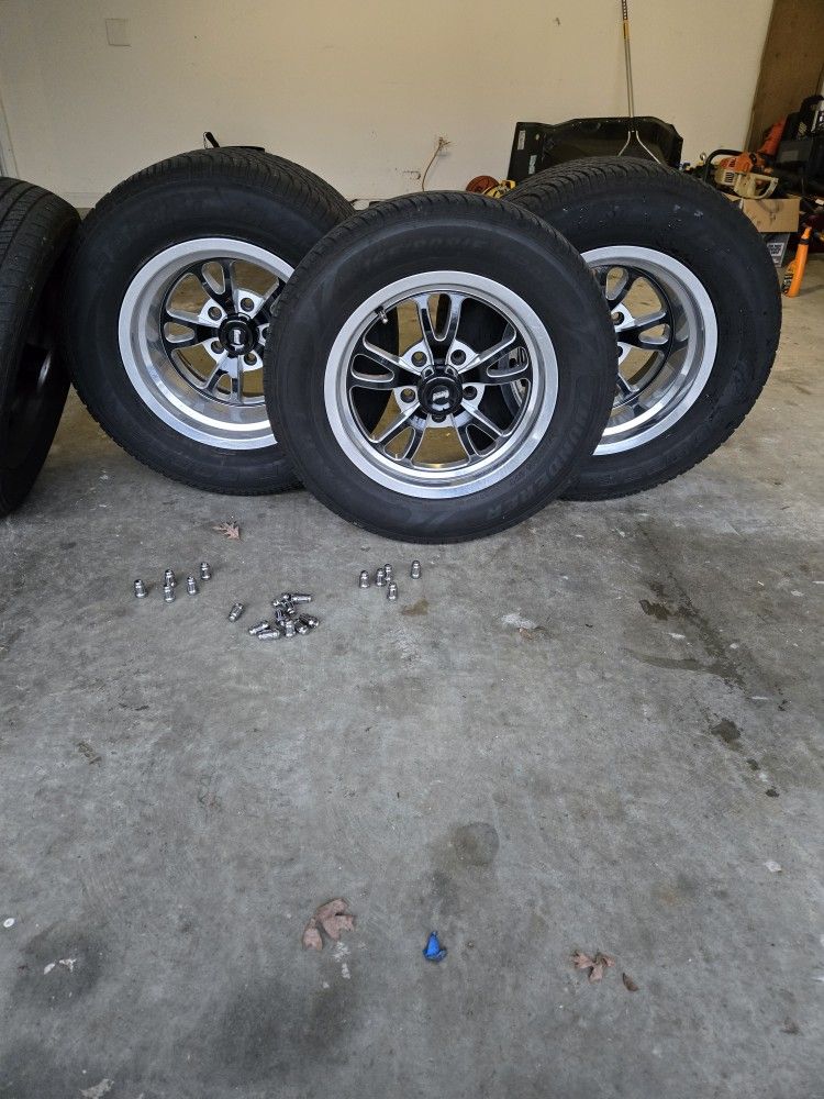 Summit Racing Wheels Drag Pack