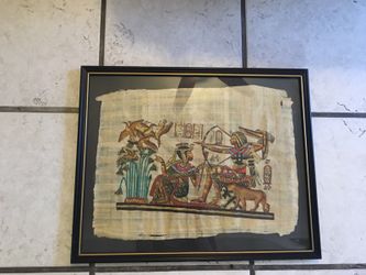 Egyptian inspired wall art