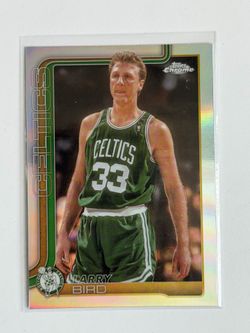 2025-26 Topps Chrome NBA Larry Bird Boston Celtics Refractor  SP