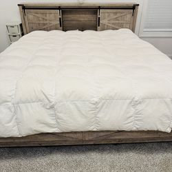 King size bed frame & 6 Drawer Dresser (Mattress not Included)