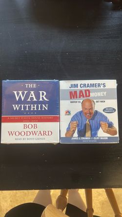 LOT OF 2 AUDIOBOOKS