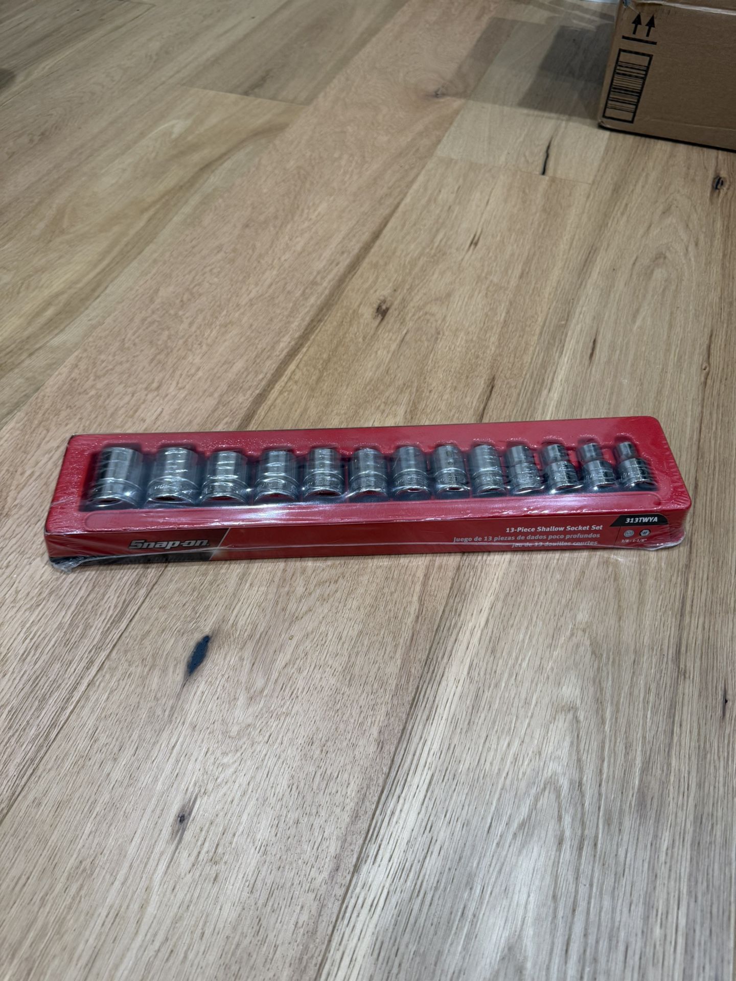Snap On 1/2” SAE Shallow Socket Set