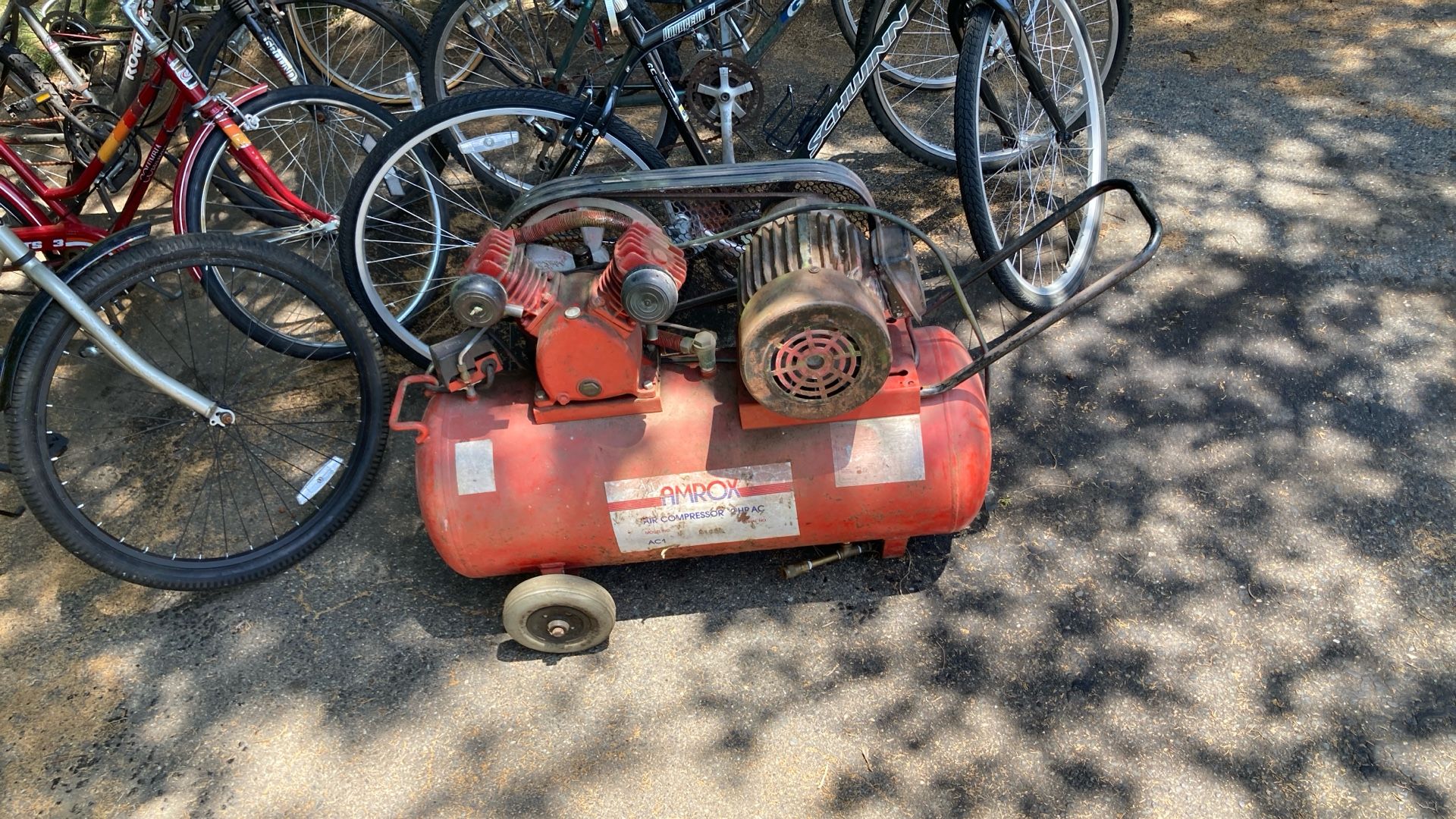 Amrox. 2 Hp Horizontal Air Compressor