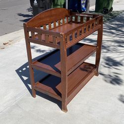 Wooden shelf