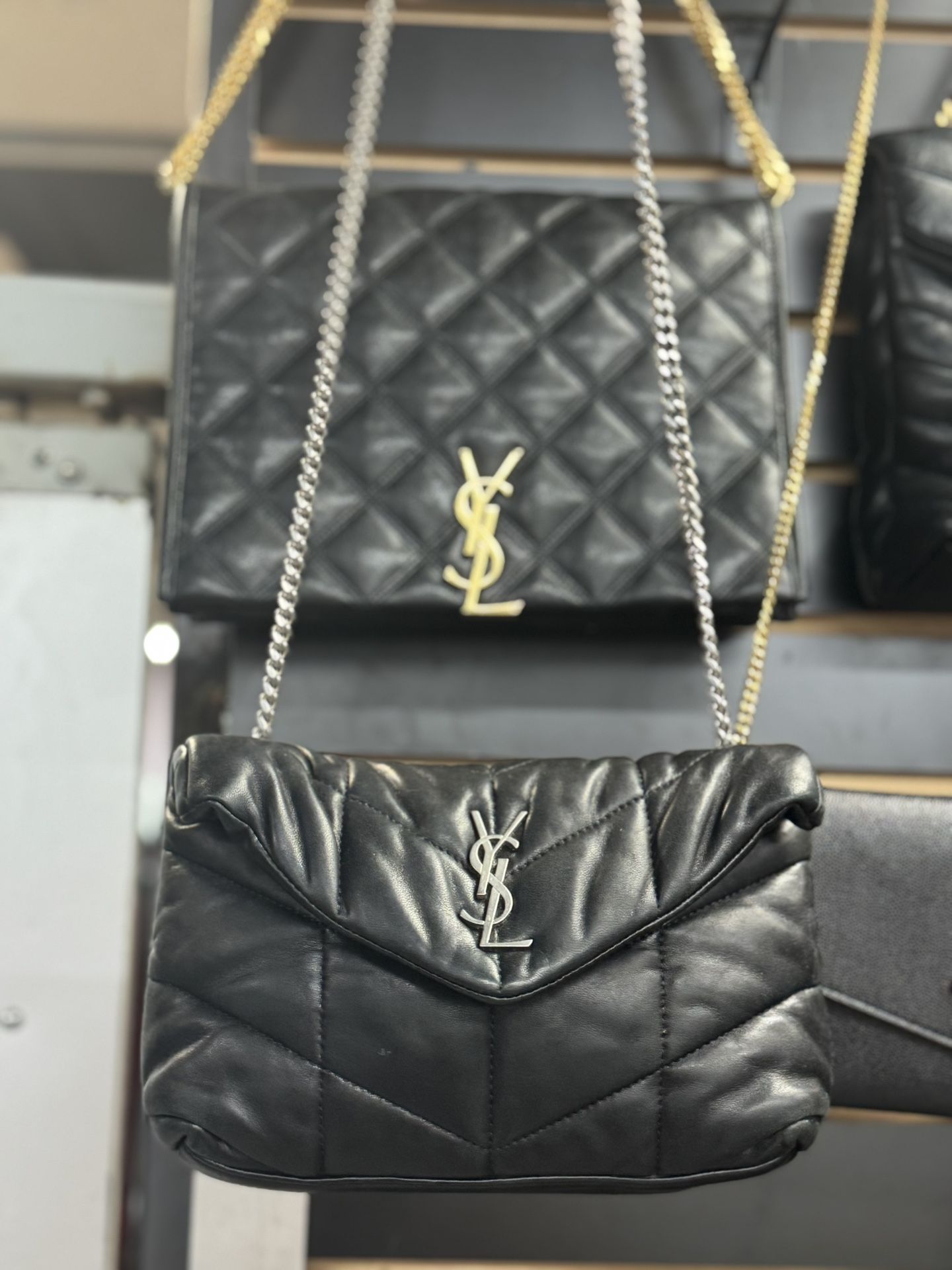 Saint Laurent Toy Puffer Lambskin