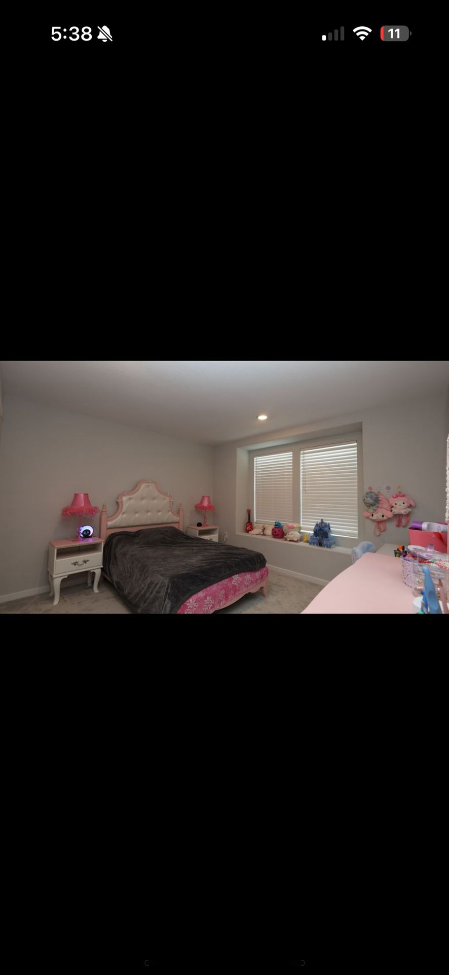 Girls Full Bedroom